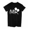 Koszulki dla par zakochanych komplet 2 szt Mr. Mrs. Mickey